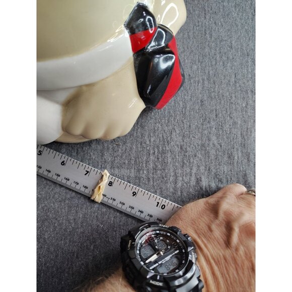 Dilbert Cookie Jar Collectible Antique Glass - Picture 5 of 6